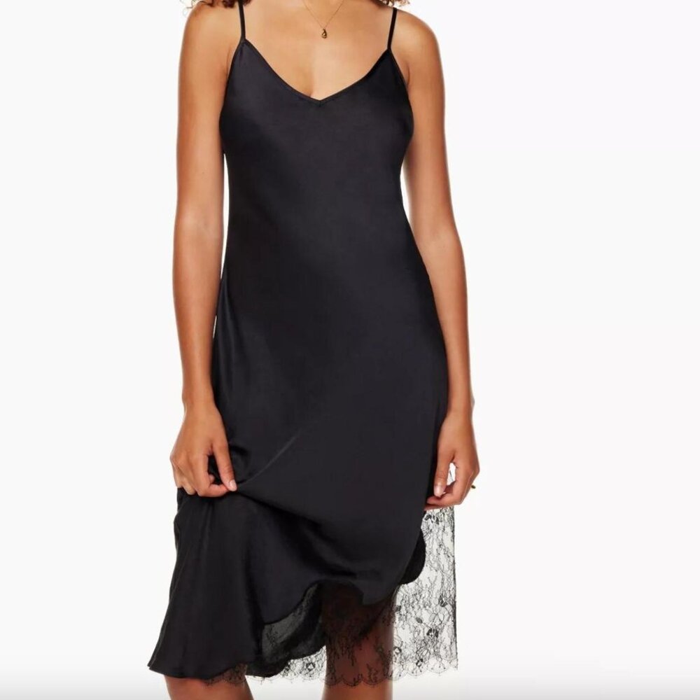 Aritzia Black Sonnet Dress